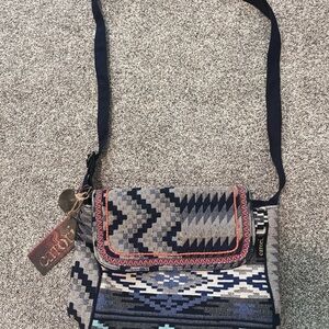 NWT- Catori Boho Patterned Women's Crossbody Bag